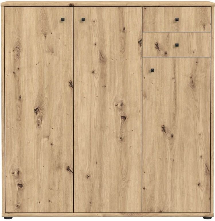 Forte Kommode Tempra 2 Artisan Eiche NB 108,8 x 111,1 cm