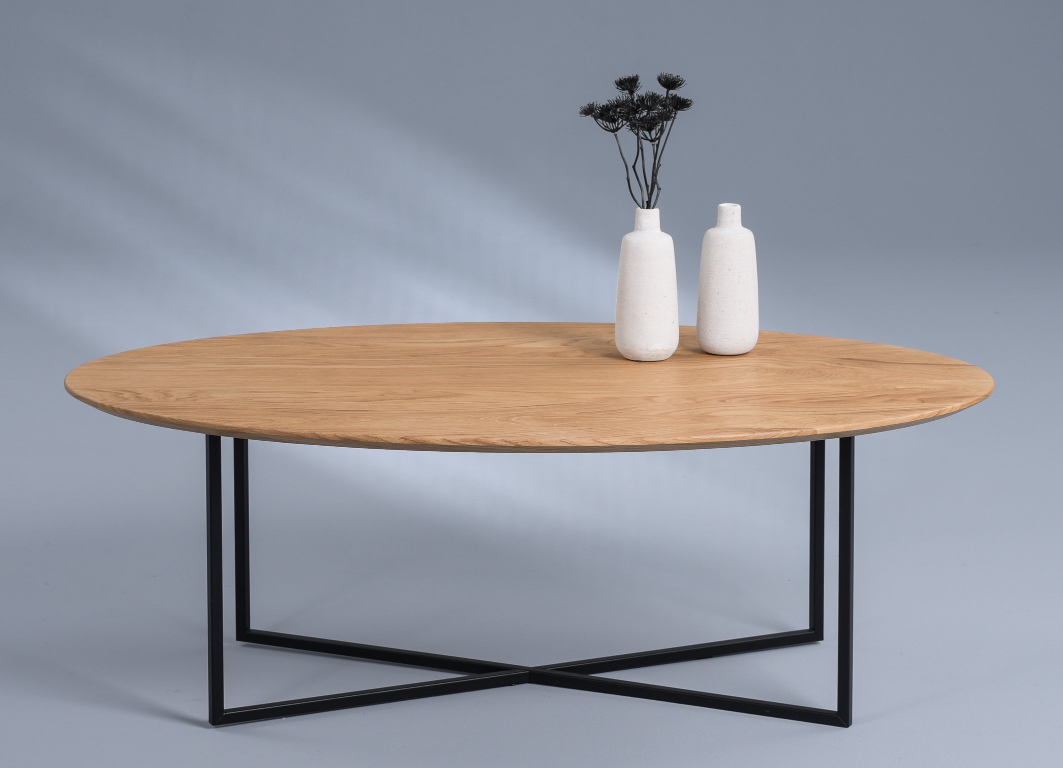 M2 Couchtisch Keno 3 Wildeiche geölt 115 x 70 cm