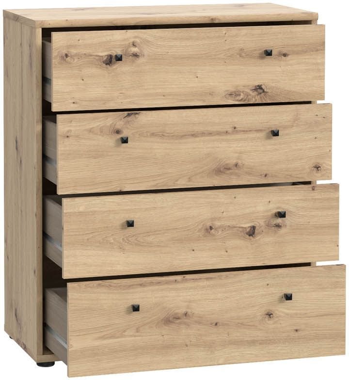 Forte Kommode Tempra 2 Artisan Eiche NB 73,7 x 85,5 cm