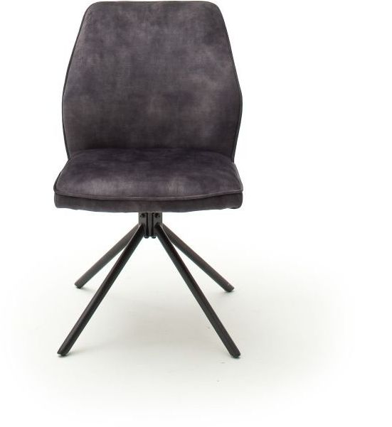 MCA furniture 4 Fuß Stuhl drehbar Ottawa anthrazit