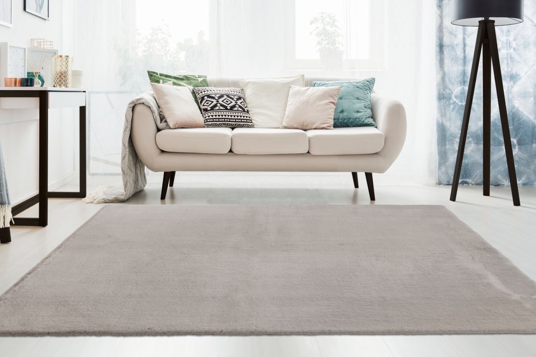 Lalee Teppich Emotion taupe 80 x 150 cm