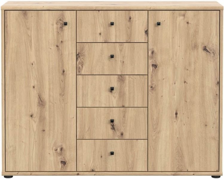 Forte Kommode Tempra 2 Artisan Eiche NB 108,8 x 85,5 cm
