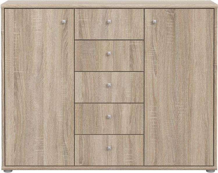 Forte Kommode Tempra 2 Sonoma Eiche NB 108,8 x 85,5 cm