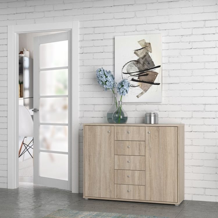 Forte Kommode Tempra 2 Sonoma Eiche NB 108,8 x 85,5 cm