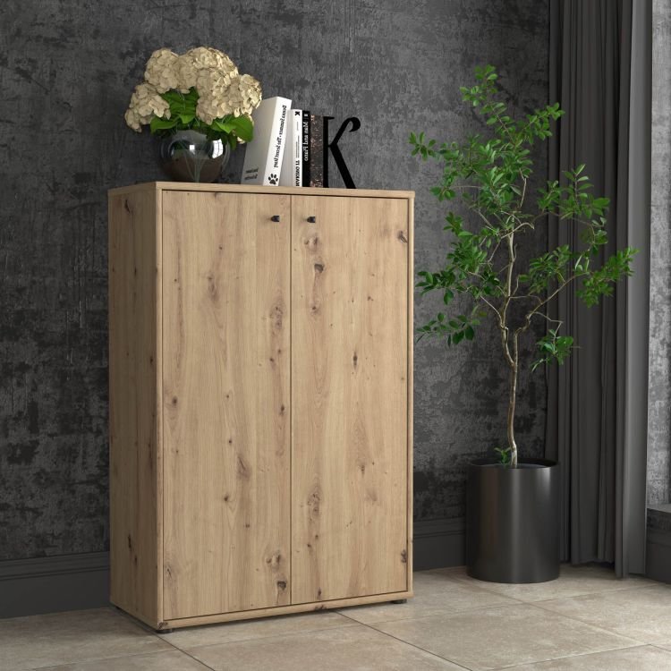 Forte Kommode Tempra 2 Artisan Eiche NB 73,7 x 111,1 cm