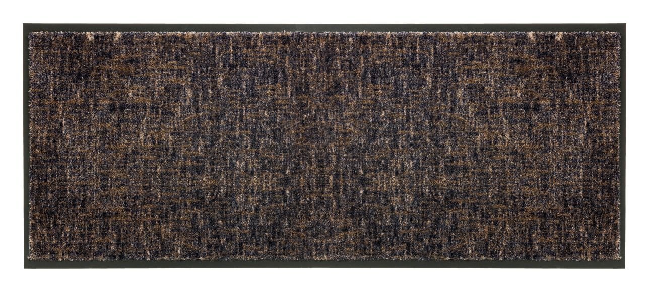 Schöner Wohnen Kollektion Fußmatte Gitter anthrazit-taupe, 67 x 150 cm, Miami 1688076003044