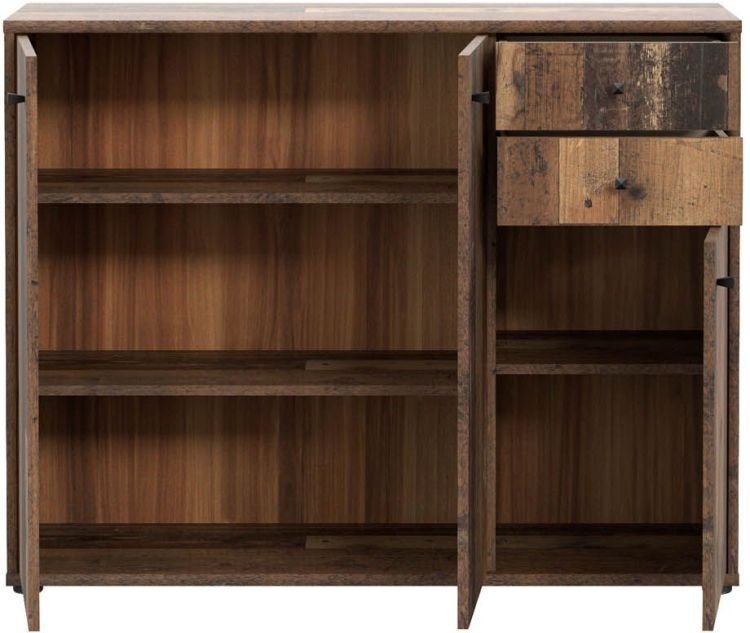 Forte Kommode Tempra 2 Old Wood Vintage 108,8 x 85,5 cm