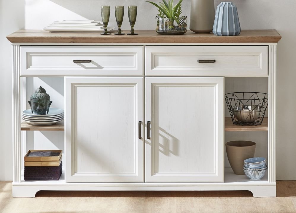 Innostyle Sideboard Jasmin weiß 171 x 102 cm