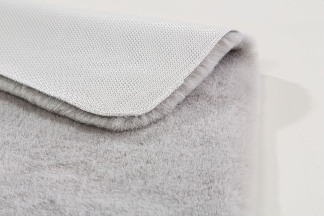 Schöner Wohnen Kollektion Badteppich Bali silber 67 x 110 cm