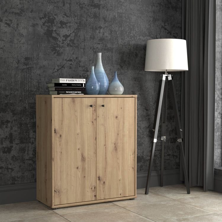 Forte Kommode Tempra 2 Artisan Eiche NB 73,7 x 85,5 cm