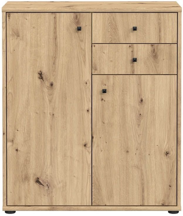 Forte Kommode Tempra 2 Artisan Eiche NB 73,7 x 85,5 cm