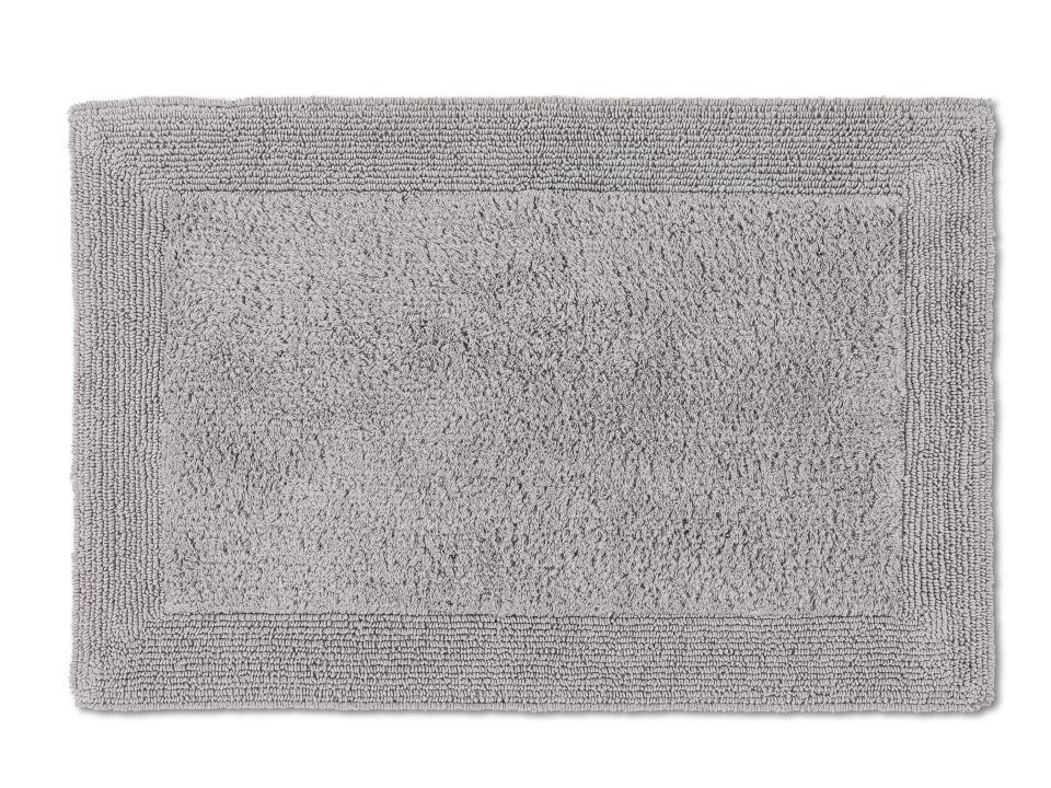 Schöner Wohnen Kollektion Badteppich Bordüre Hellgrau , 60 x 90 cm, 1940055192042/18880