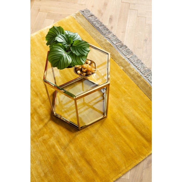 KARE Teppich Soleil, gelb, 240 x 170 cm, 52201