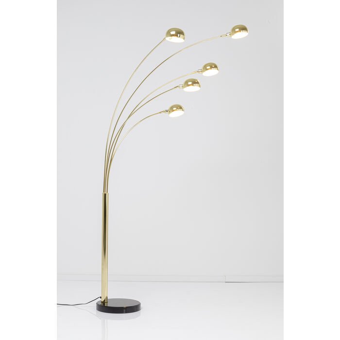 Stehleuchte gold - KARE Five Fingers Brass