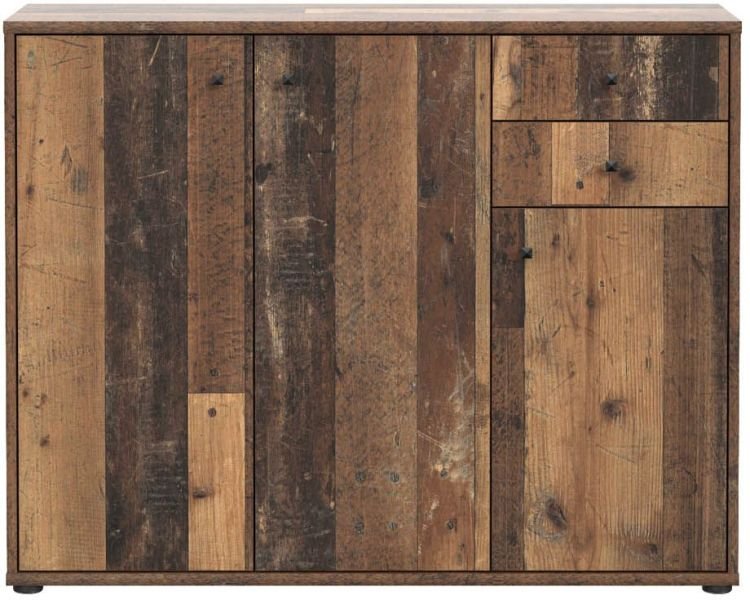 Forte Kommode Tempra 2 Old Wood Vintage 108,8 x 85,5 cm