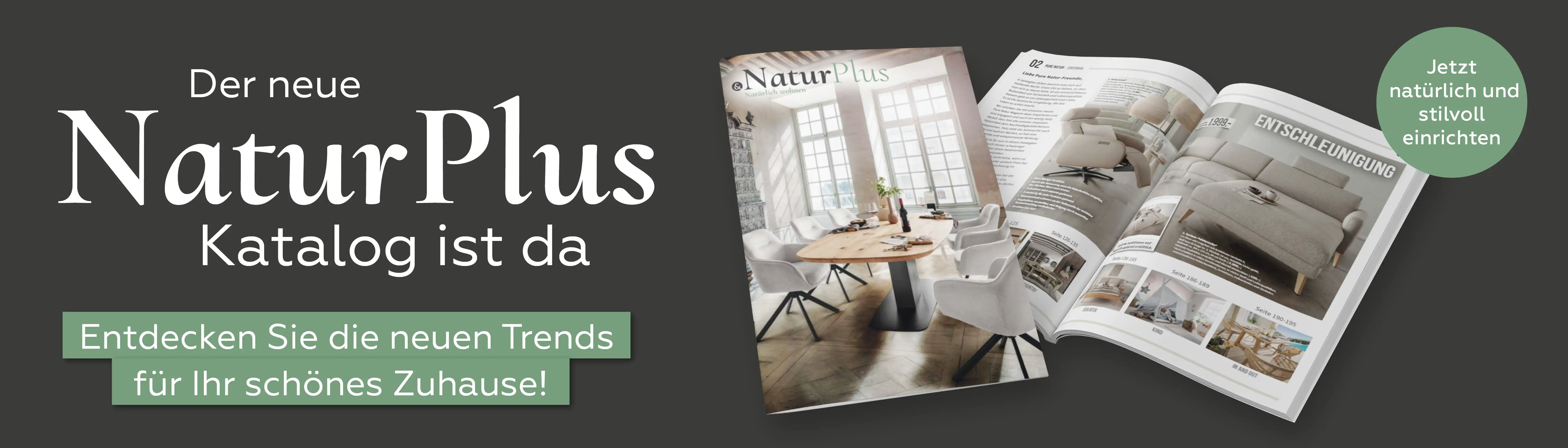 Der neue Natur Plus Katalog ist da