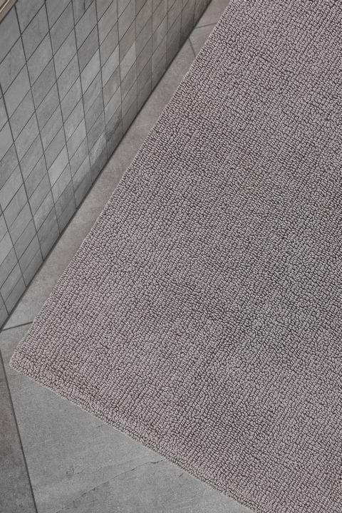 Schöner Wohnen Kollektion Badteppich Uni Hellgrau , 60 x 90 cm, 1940055190042/18860