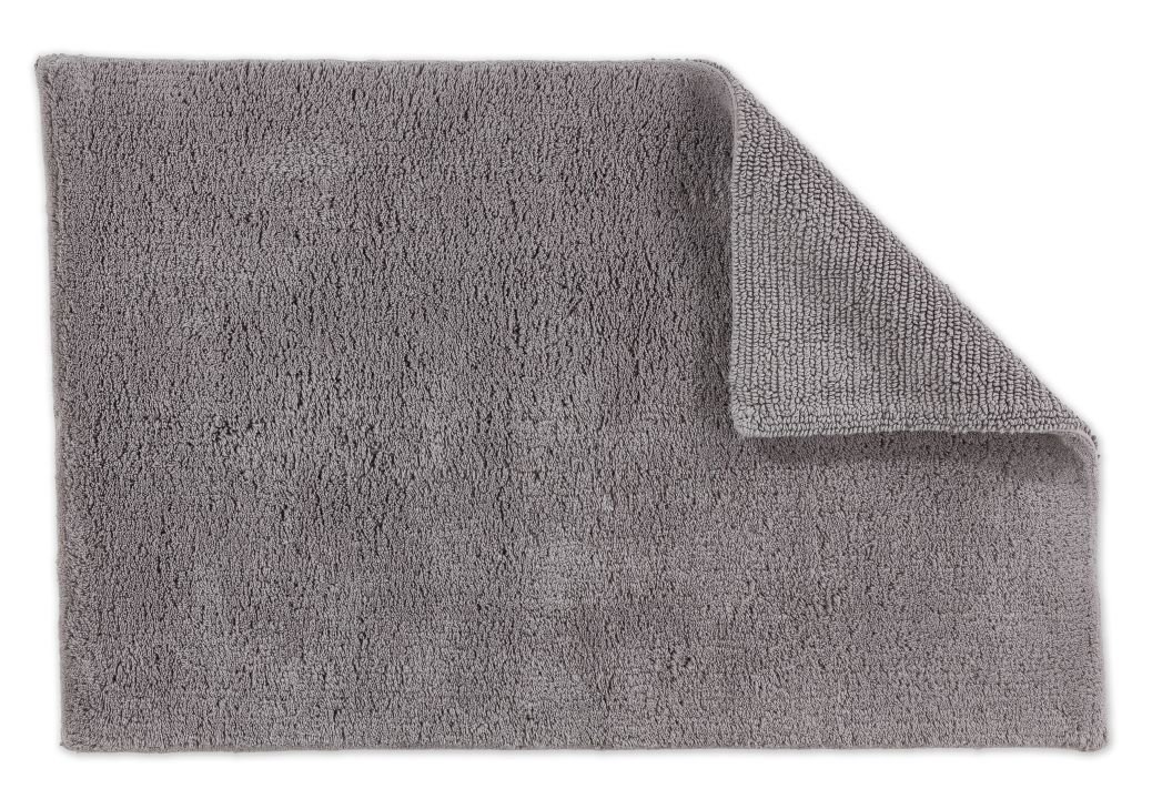Schöner Wohnen Kollektion Badteppich Uni Hellgrau , 67 x 110 cm, 1940070190042/18867