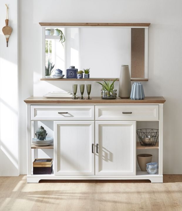 Innostyle Sideboard Jasmin weiß 171 x 102 cm