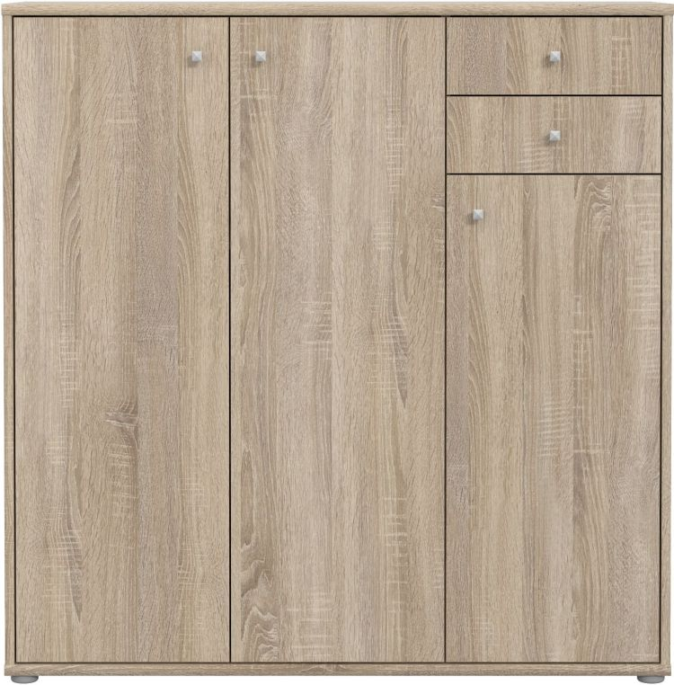 Forte Kommode Tempra 2 Sonoma Eiche NB 108,8 x 111,1 cm