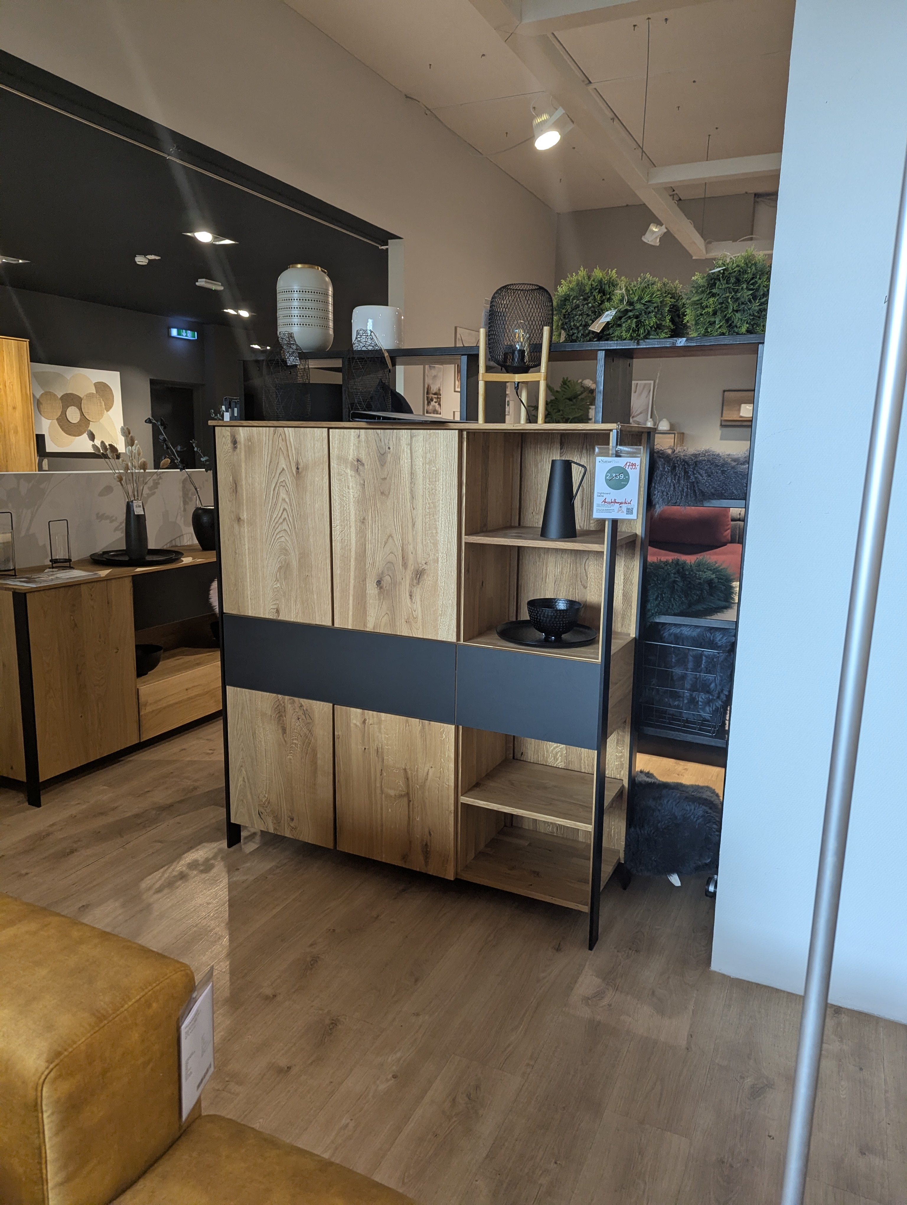 TPT Möbel Highboard SALTA - AUSSTELLUNGSSTÜCK