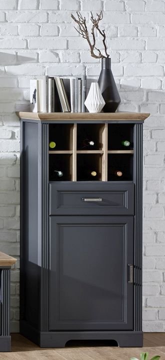 Innostyle Kommode Jasmin graphit 66 x 136 cm