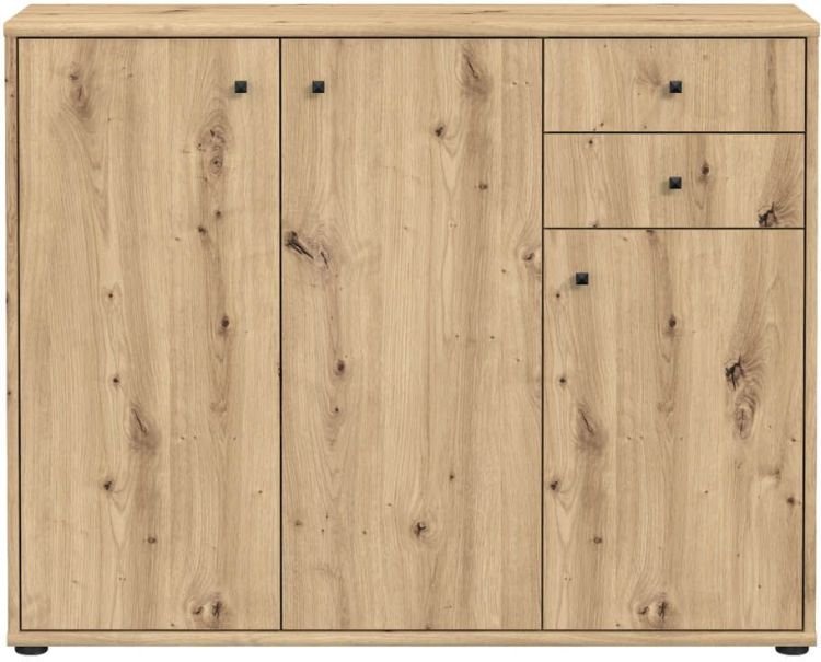 Forte Kommode Tempra 2 Artisan Eiche NB 108,8 x 85,5 cm