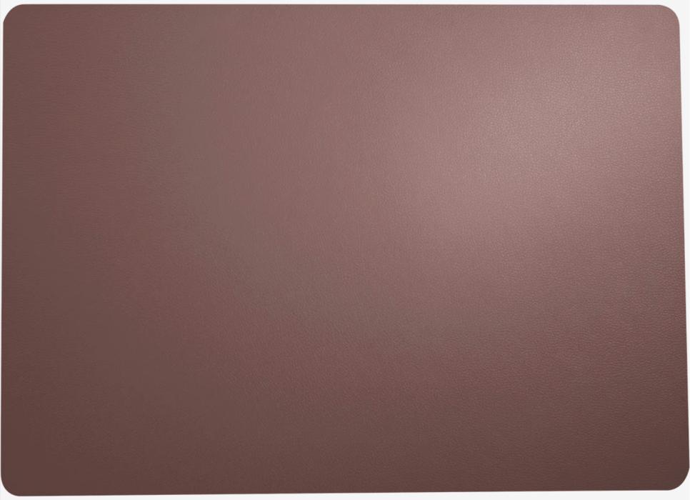 ASA Tischset Lederoptik plum 46x33cm