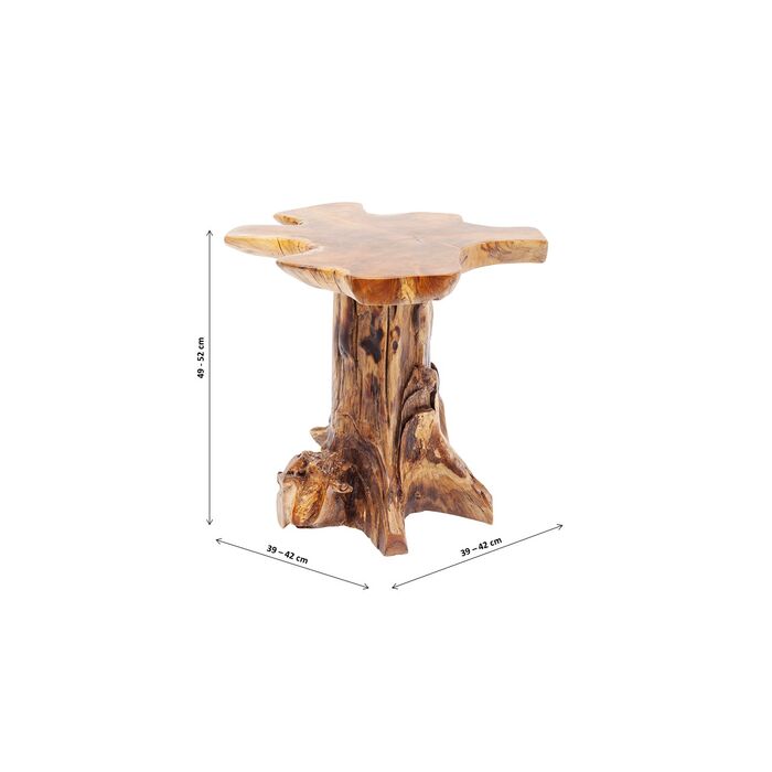 Beistelltisch braun - KARE Tree Klein Nature