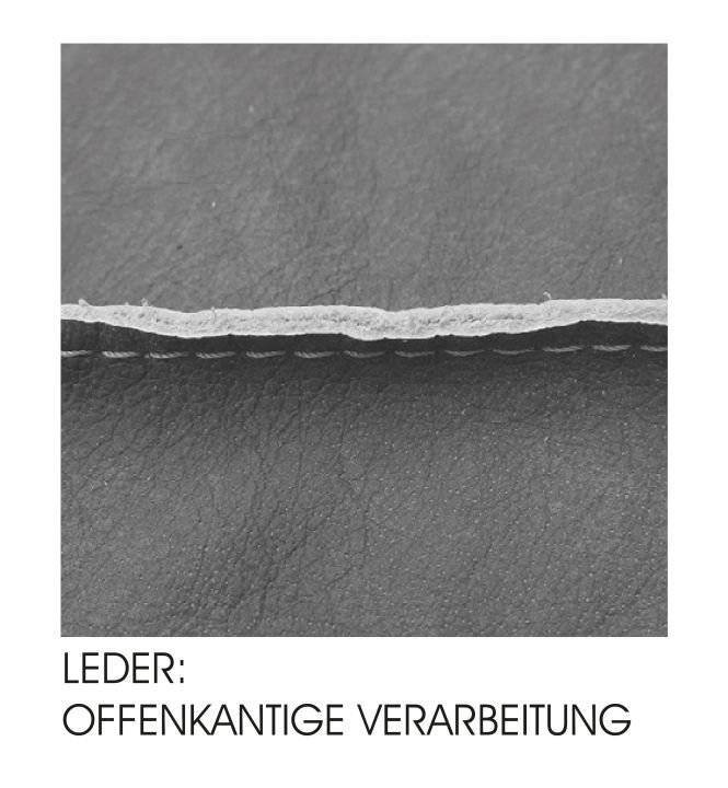 bullfrog Sessel Twister, Nubukleder Crazy Nubuk graphit, 1517-145H 2510/73