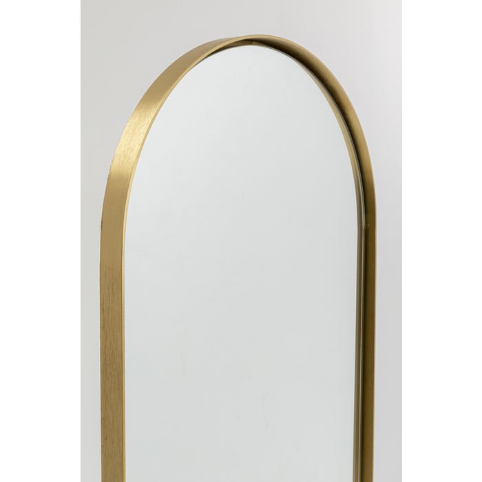 KARE Standspiegel Curve messing 170 x 40 cm
