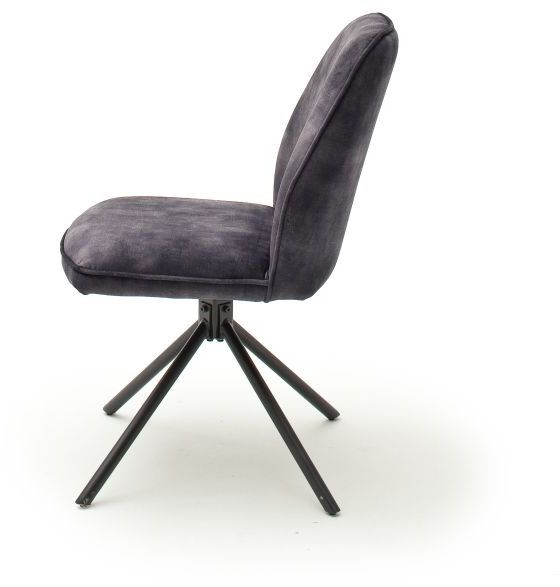 MCA furniture 4 Fuß Stuhl drehbar Ottawa anthrazit