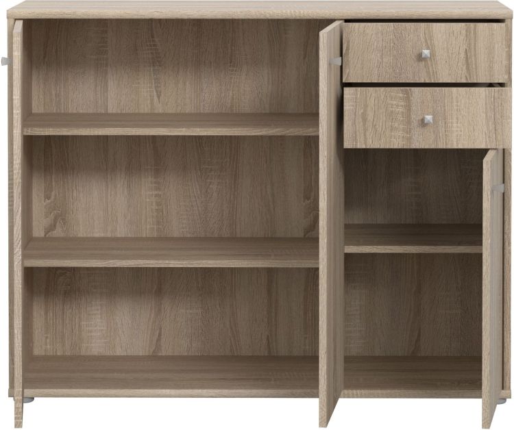 Forte Kommode Tempra 2 Sonoma Eiche NB 108,8 x 85,5 cm