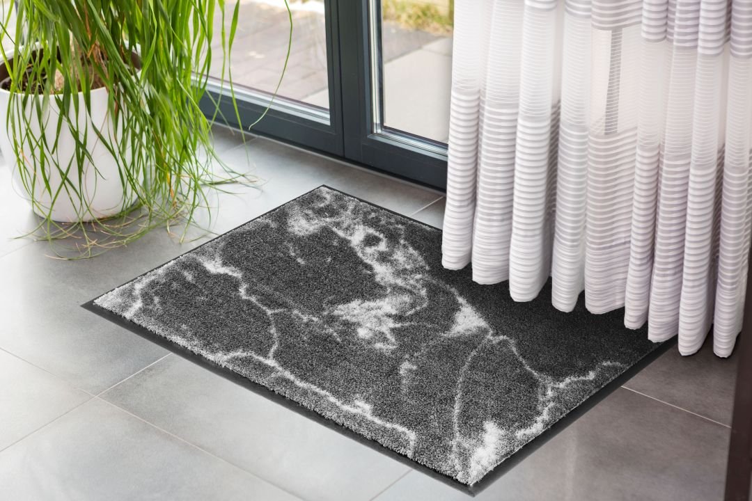 Schöner Wohnen Kollektion Fußmatte Marmor grau, 50 x 70 cm, Miami 1688040001040