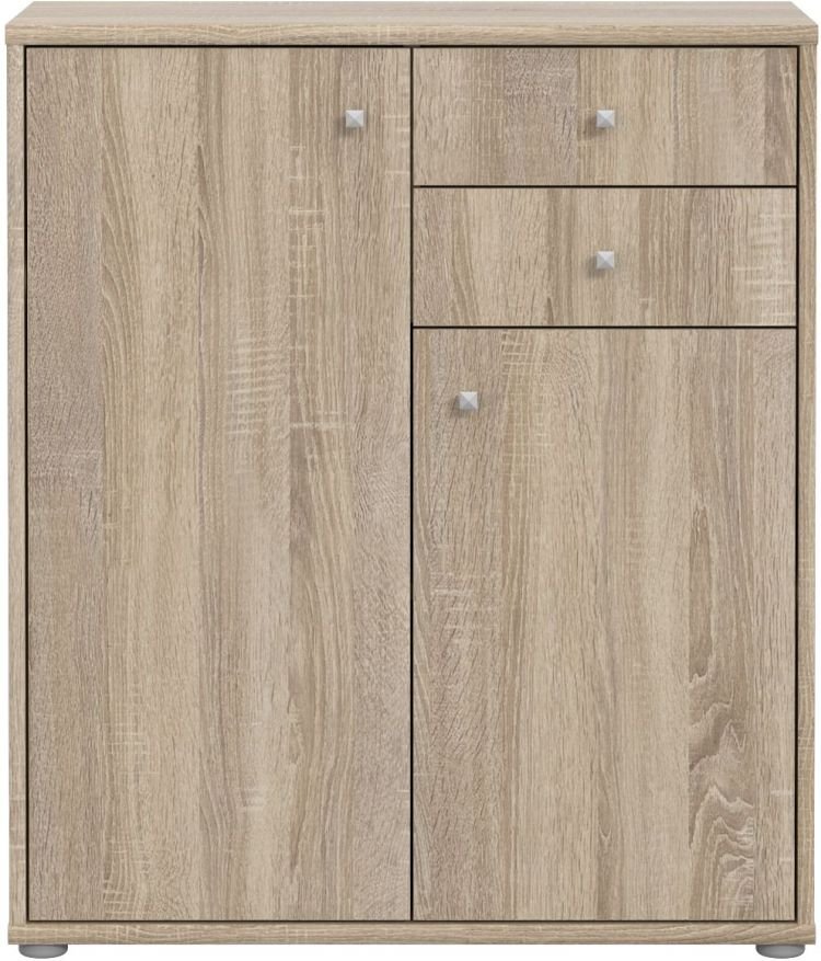 Forte Kommode Tempra 2 Sonoma Eiche NB 73,7 x 85,5 cm