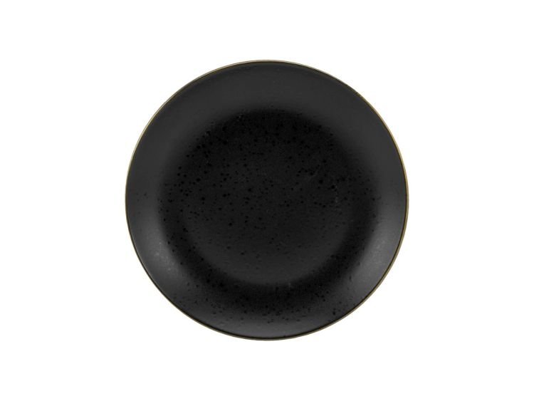 CreaTable Desserteller Industrial Gold Schwarz Ø 21 cm
