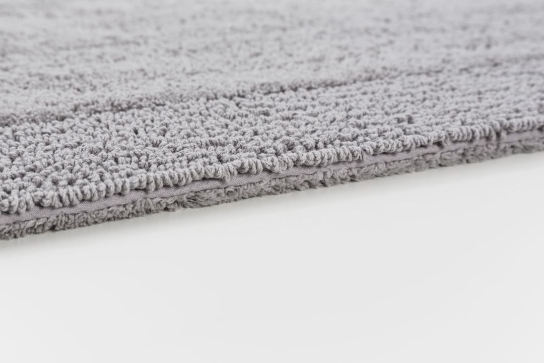 Schöner Wohnen Kollektion Badteppich Bordüre Hellgrau , 60 x 90 cm, 1940055192042/18880