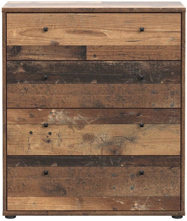 Forte Kommode Tempra 2 Old Wood Vintage 73,7 x 85,5 cm