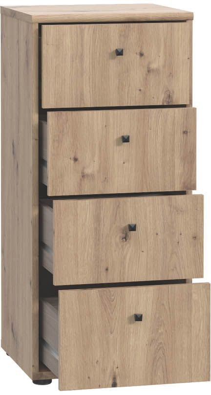 Forte Kommode Tempra 2 Artisan Eiche NB 38,6 x 85,5 cm