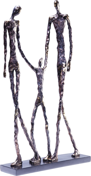 Deko Objekt schwarz - 47 cm - KARE Elements Happy Family