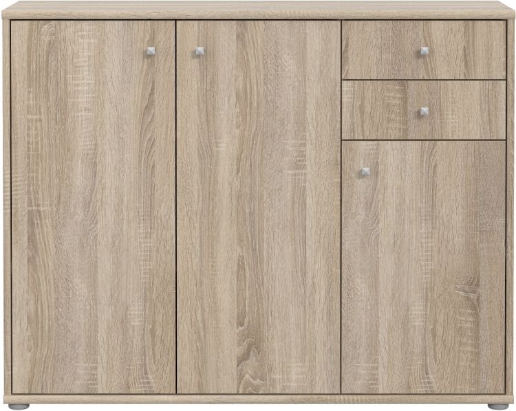 Forte Kommode Tempra 2 Sonoma Eiche NB 108,8 x 85,5 cm