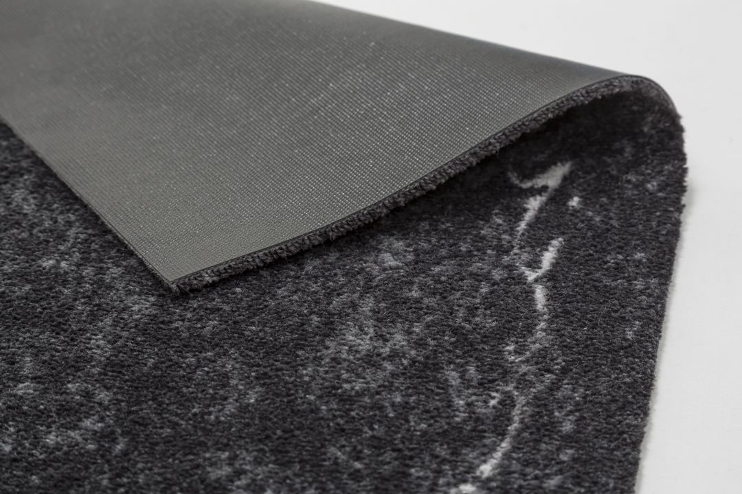 Astra Türmatte Ornamentbordüre schwarz , 50 x 70 cm, Miabella 1669040727044